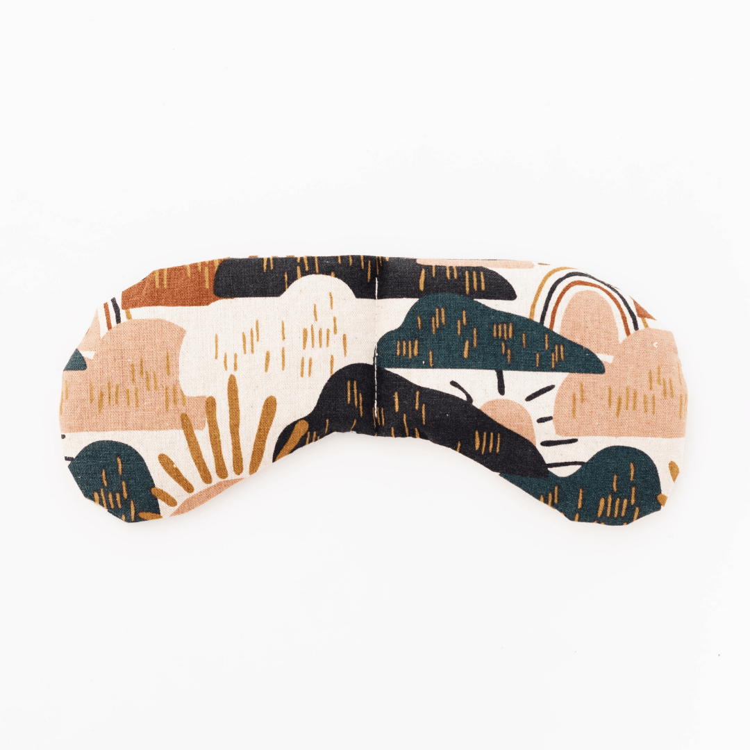 Slow North Eye Mask + Neck Wrap Bundle - Rainbow Hill