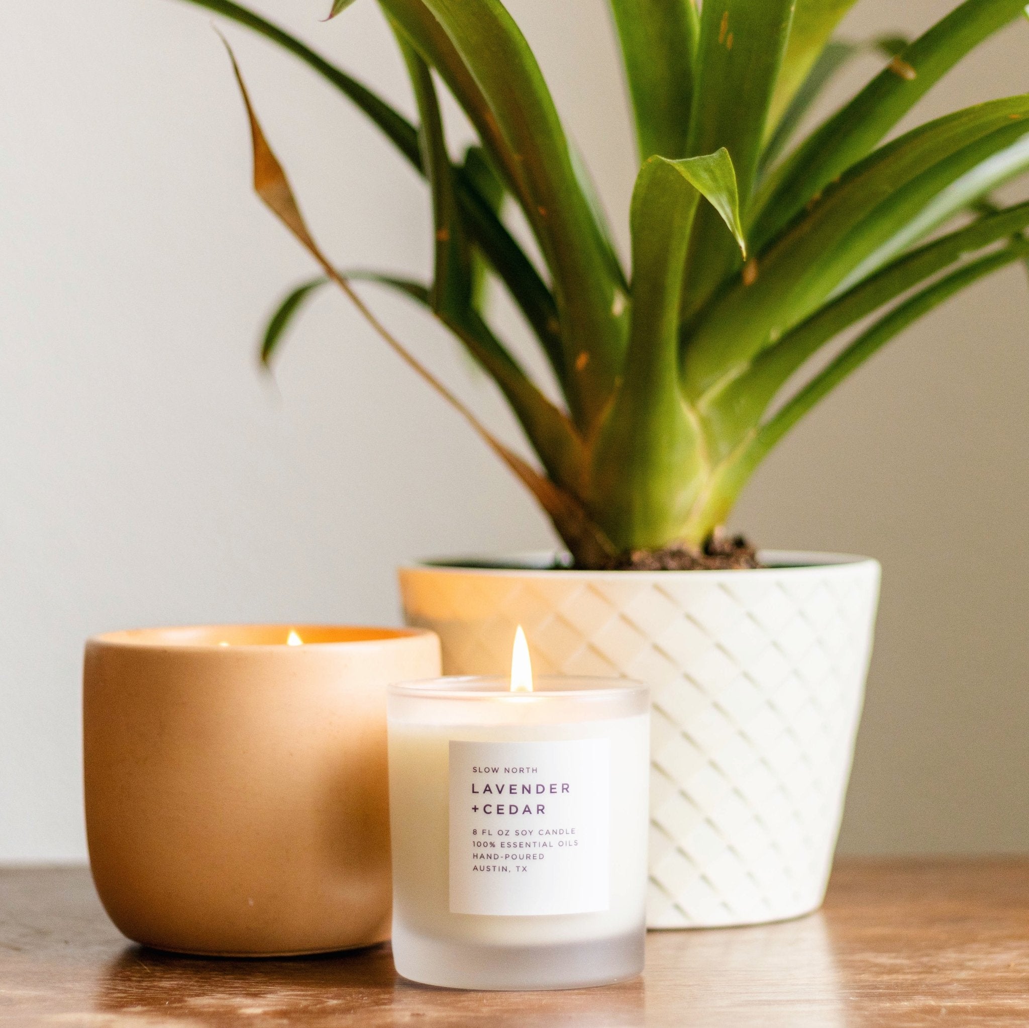 Slow North Lavender + Cedar - Signature Candle