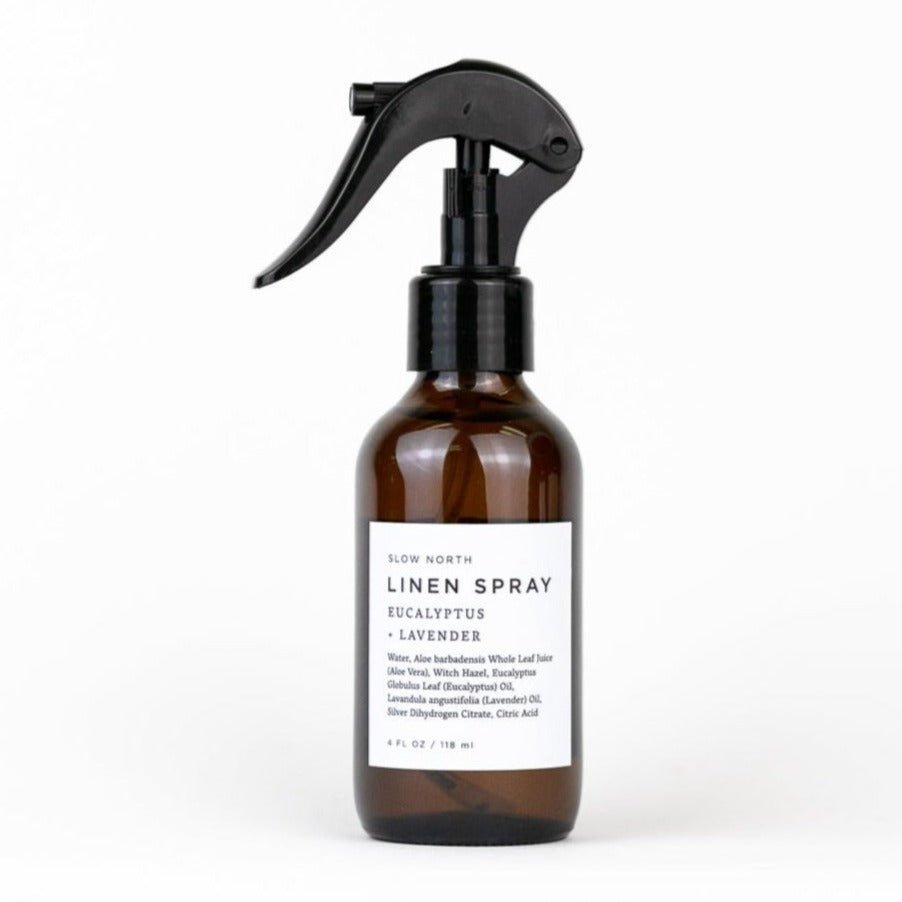 Slow North Linen Spray - Eucalyptus + Lavender