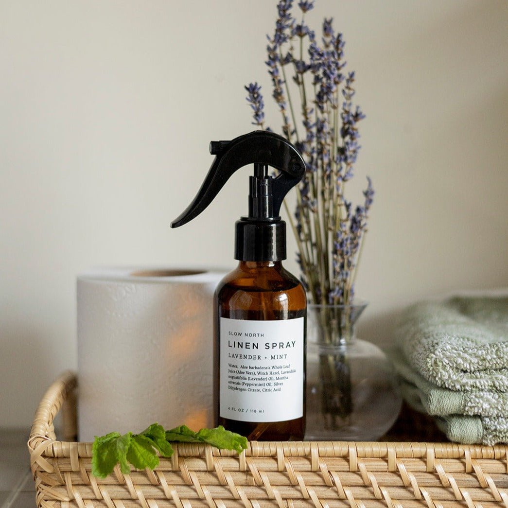 Slow North Linen Spray - Lavender + Mint