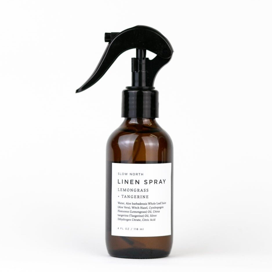 Slow North Linen Spray - Lemongrass + Tangerine