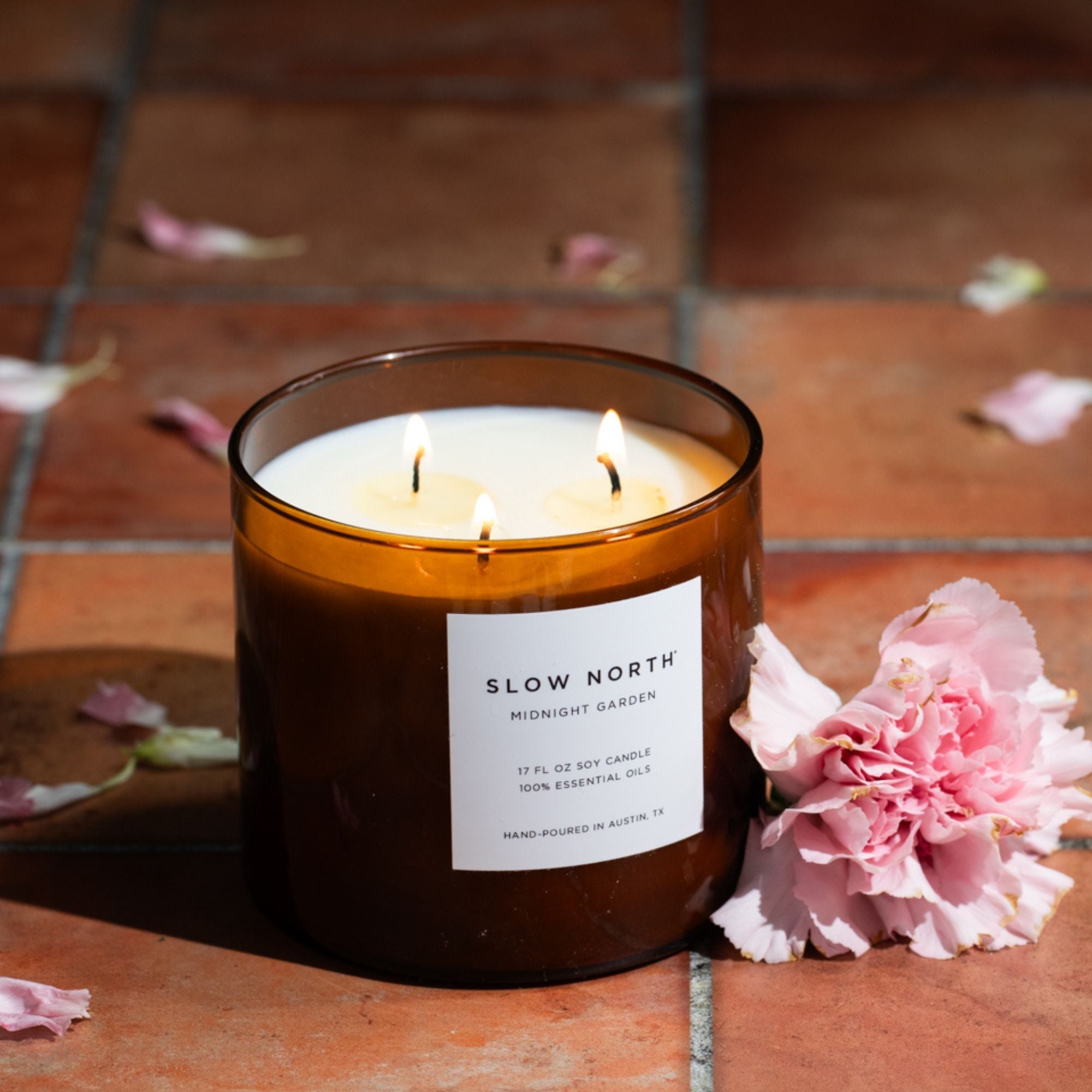 Slow North Midnight Garden (Lavender + Rosemary + Geranium) - Signature 3 - Wick Candle