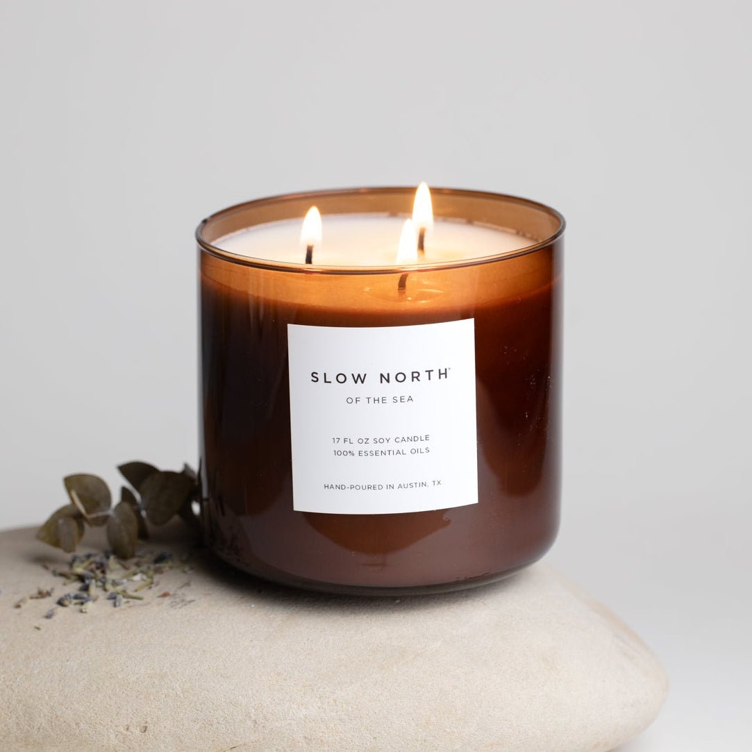 Slow North Of The Sea (Eucalyptus + Lavender + Peppermint) - Signature 3 - Wick Candle