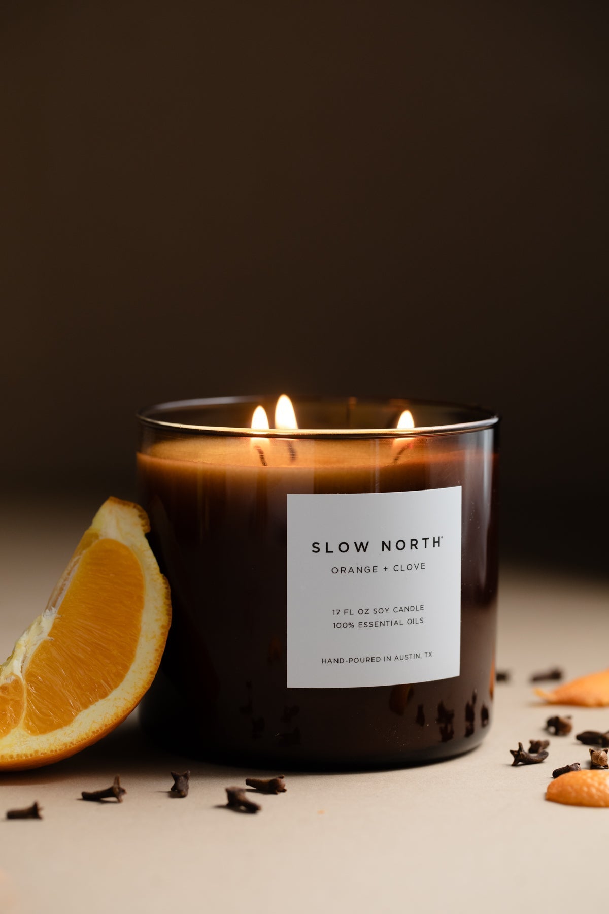 Slow North Orange + Clove - Signature 3 - Wick Candle