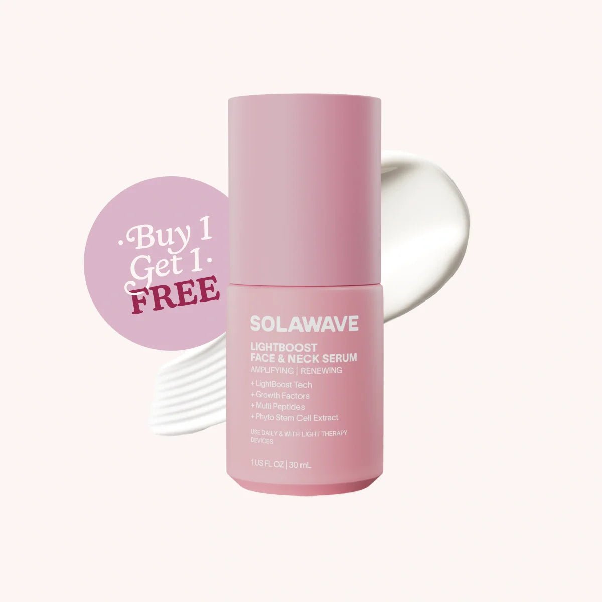 Solawave Light Therapy Boosting Face & Neck Serum
