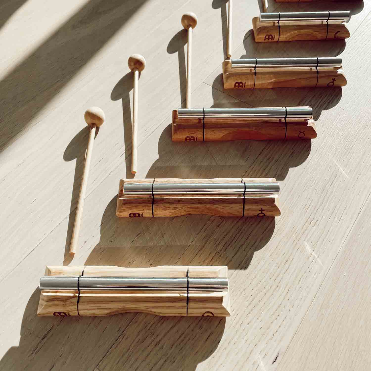 Sound Healing LAB Energy Chimes 7 Chakra Set