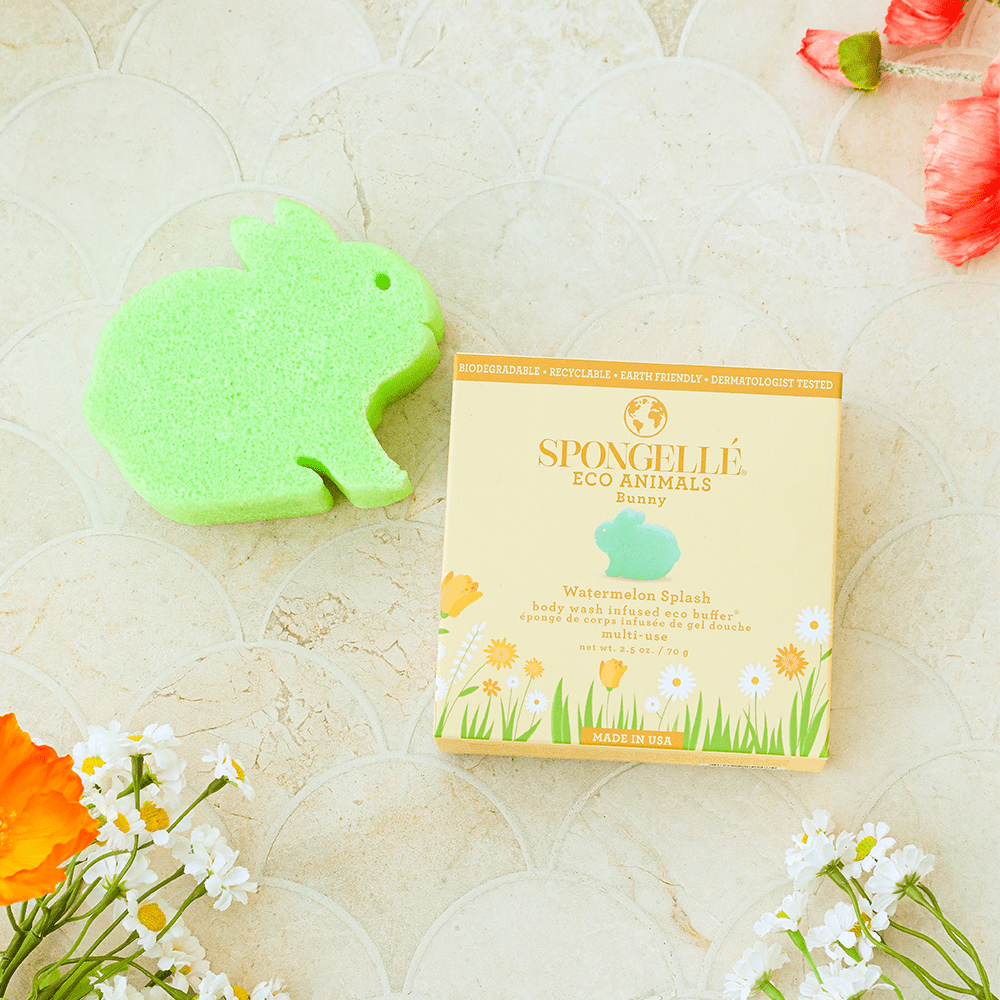 Spongellé Bunny | Eco Animals Kids Buffer