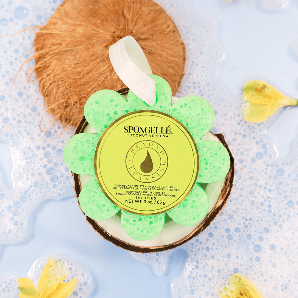 Spongellé Coconut Verbena | Wild Flower Bath Sponge