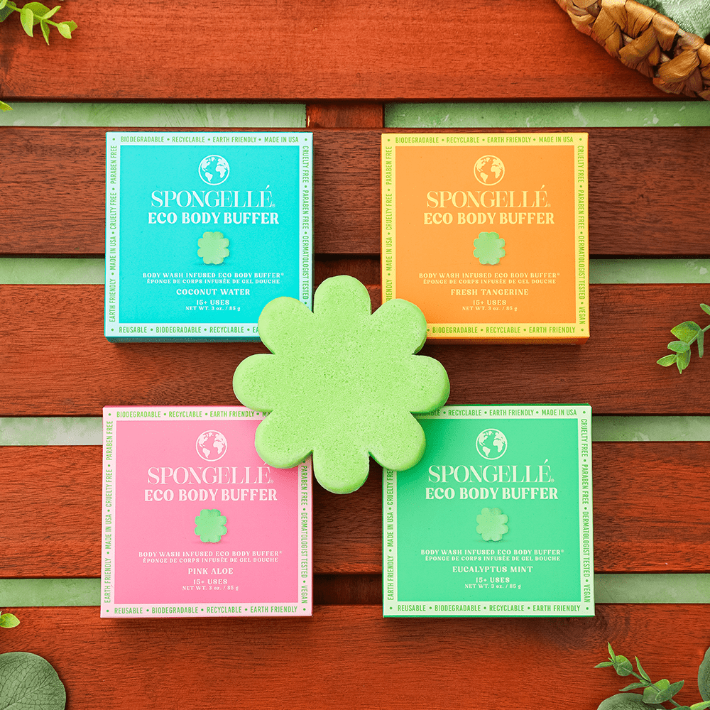 Spongellé Eco Body Buffer Assorted Pack