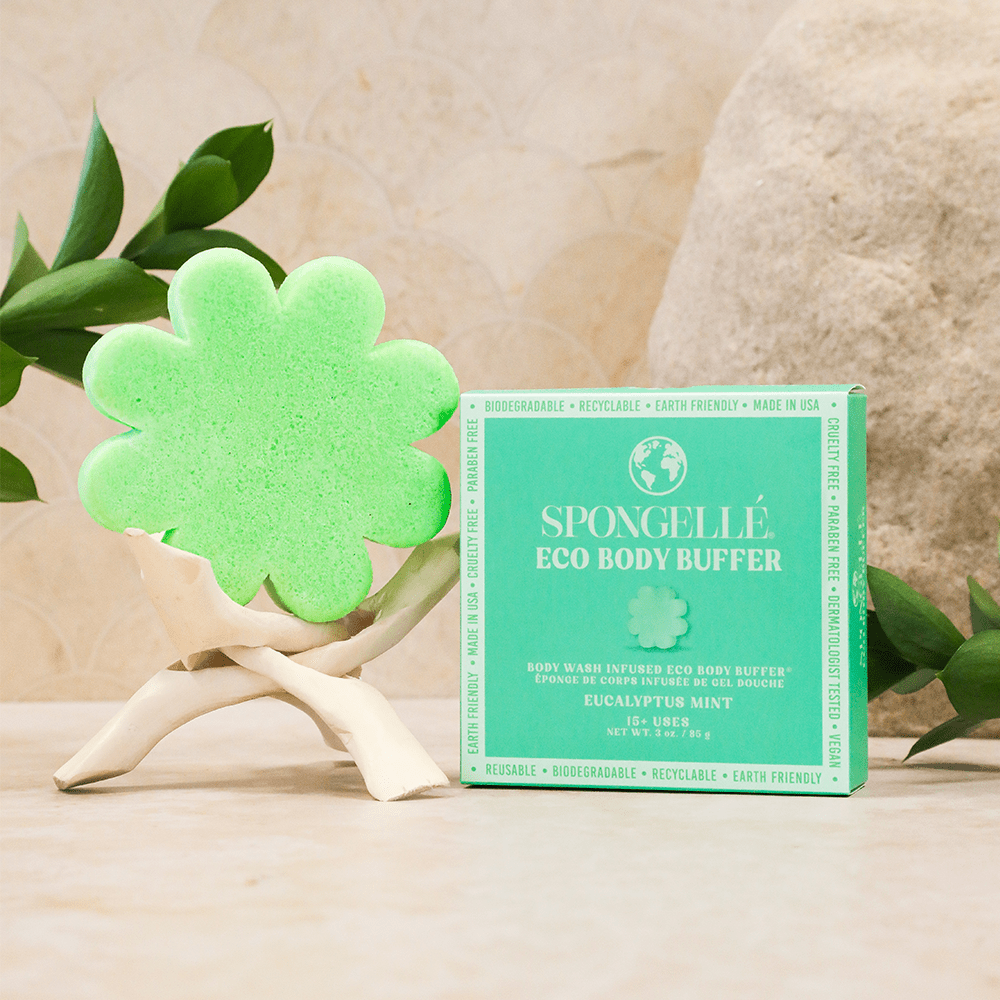 Spongellé Eucalyptus Mint | Eco Body Buffer