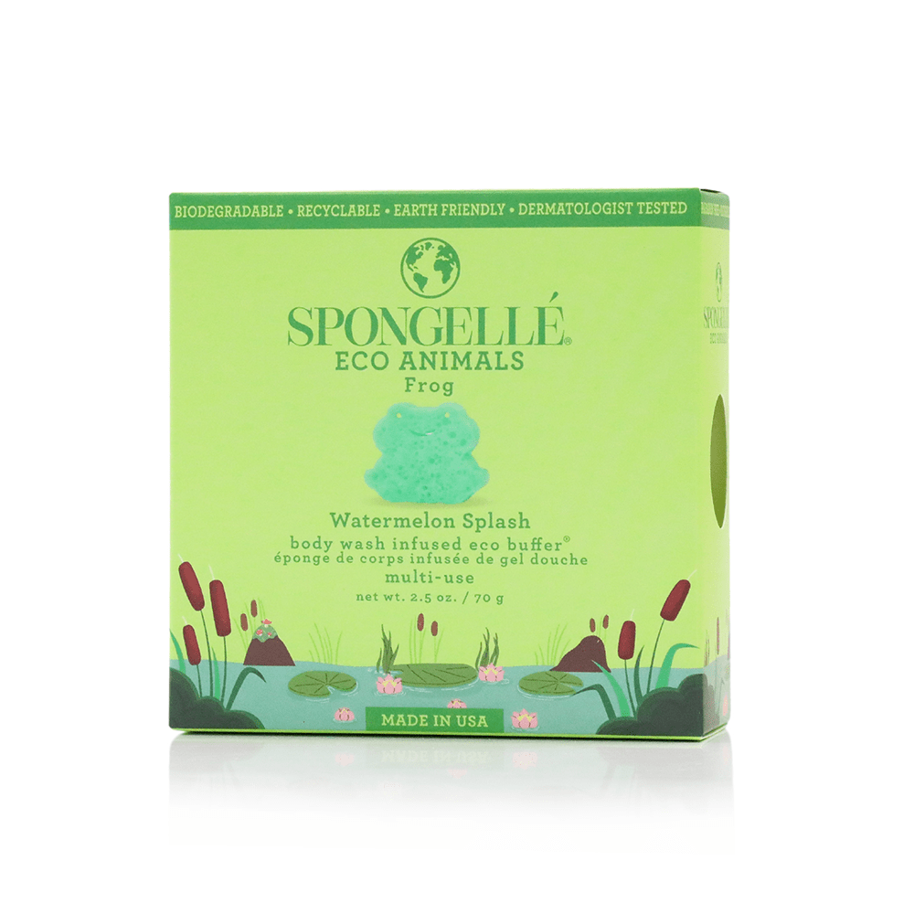 Spongellé Frog | Eco Animals Kids Buffer