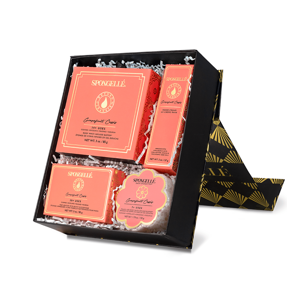 Spongellé Grapefruit Cassis | Daisy Gift Set