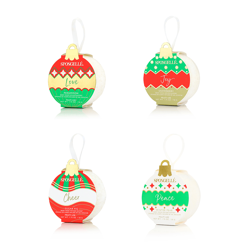 Spongellé Holiday Ornament Multi - Use Assorted Pack