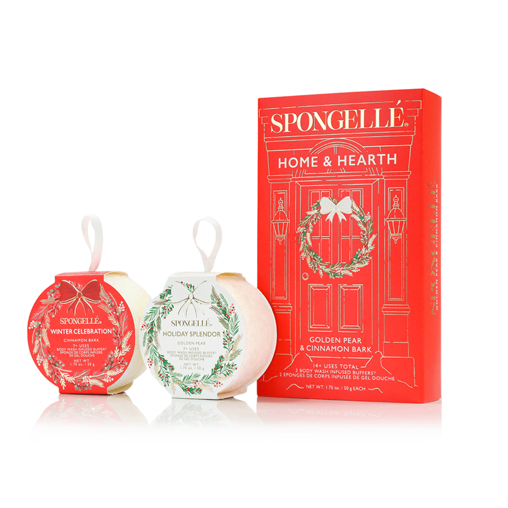 Spongellé Home & Hearth | Holiday Wreath Gift Set