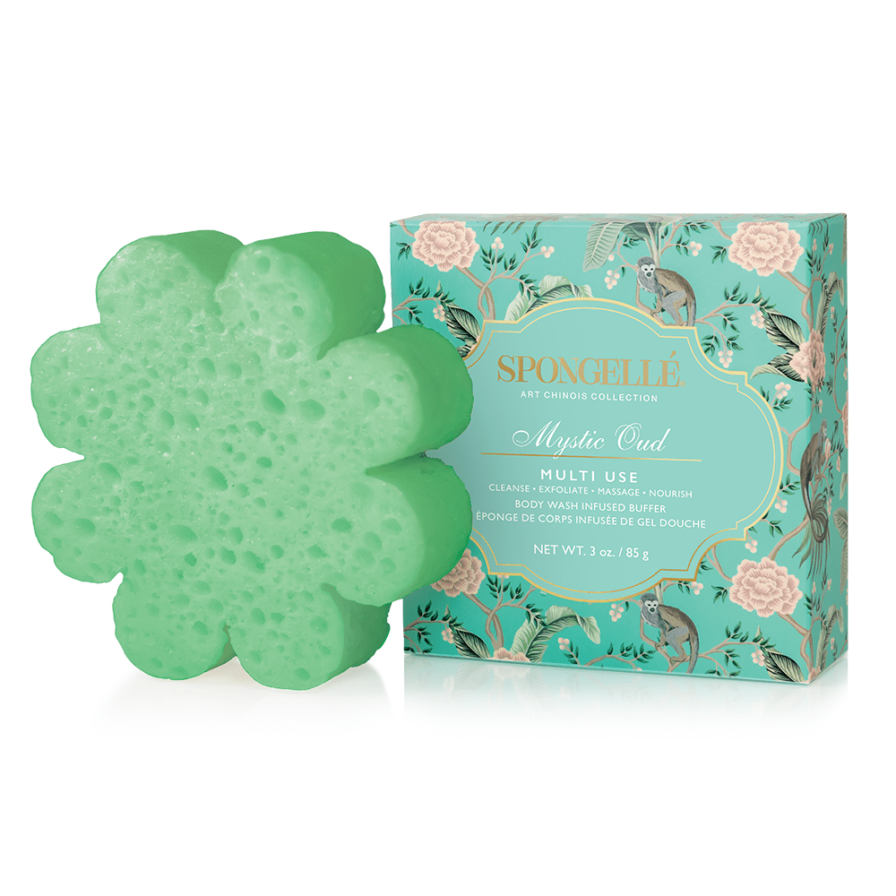 Spongellé Mystic Oud | Art Chinois Multi - Use Body Buffer