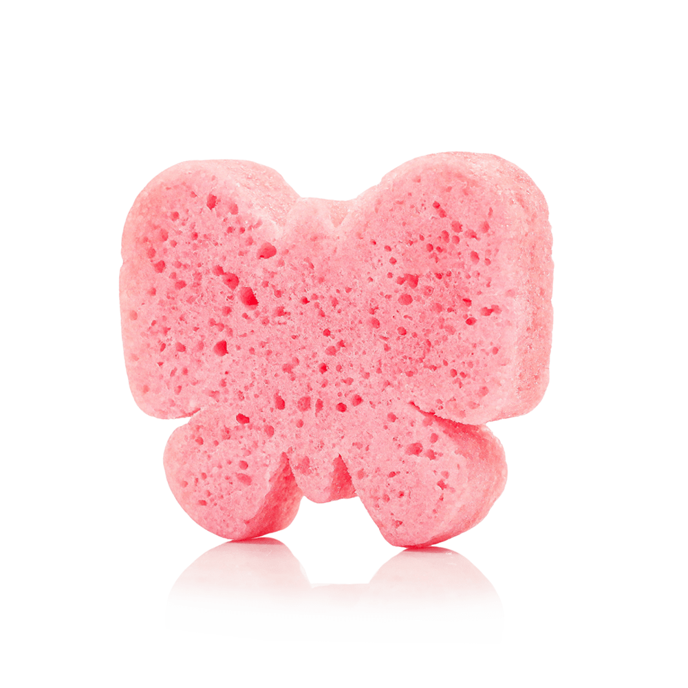 Spongellé Rose Body Buffer & Candle Set