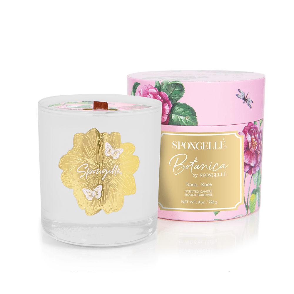 Spongellé Rose | Botanica Candle