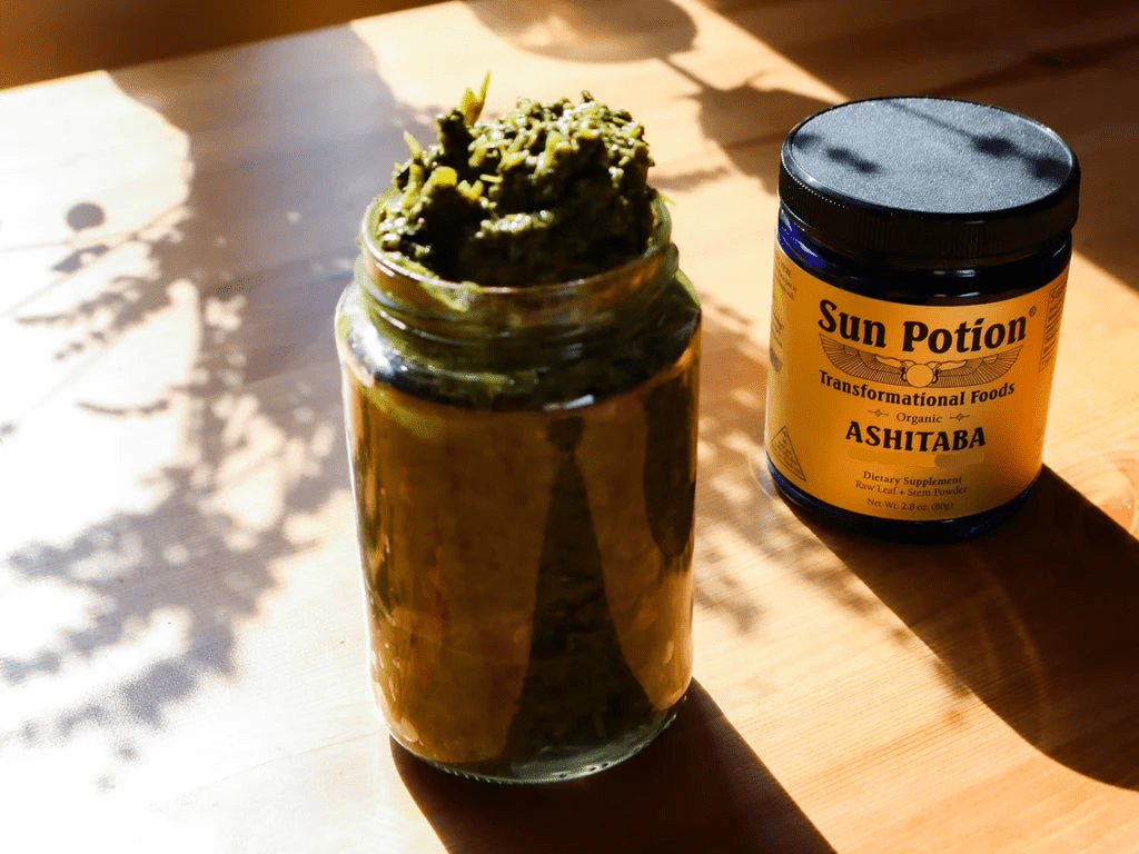 Sun Potion Ashitaba Leaf & Stem Powder (Wild Harvested)