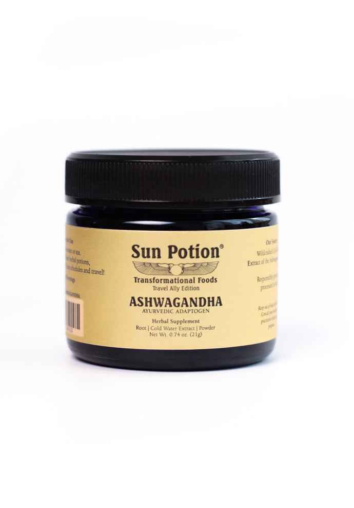 Sun Potion Ashwagandha (Wildcrafted) - Travel Ally Edition