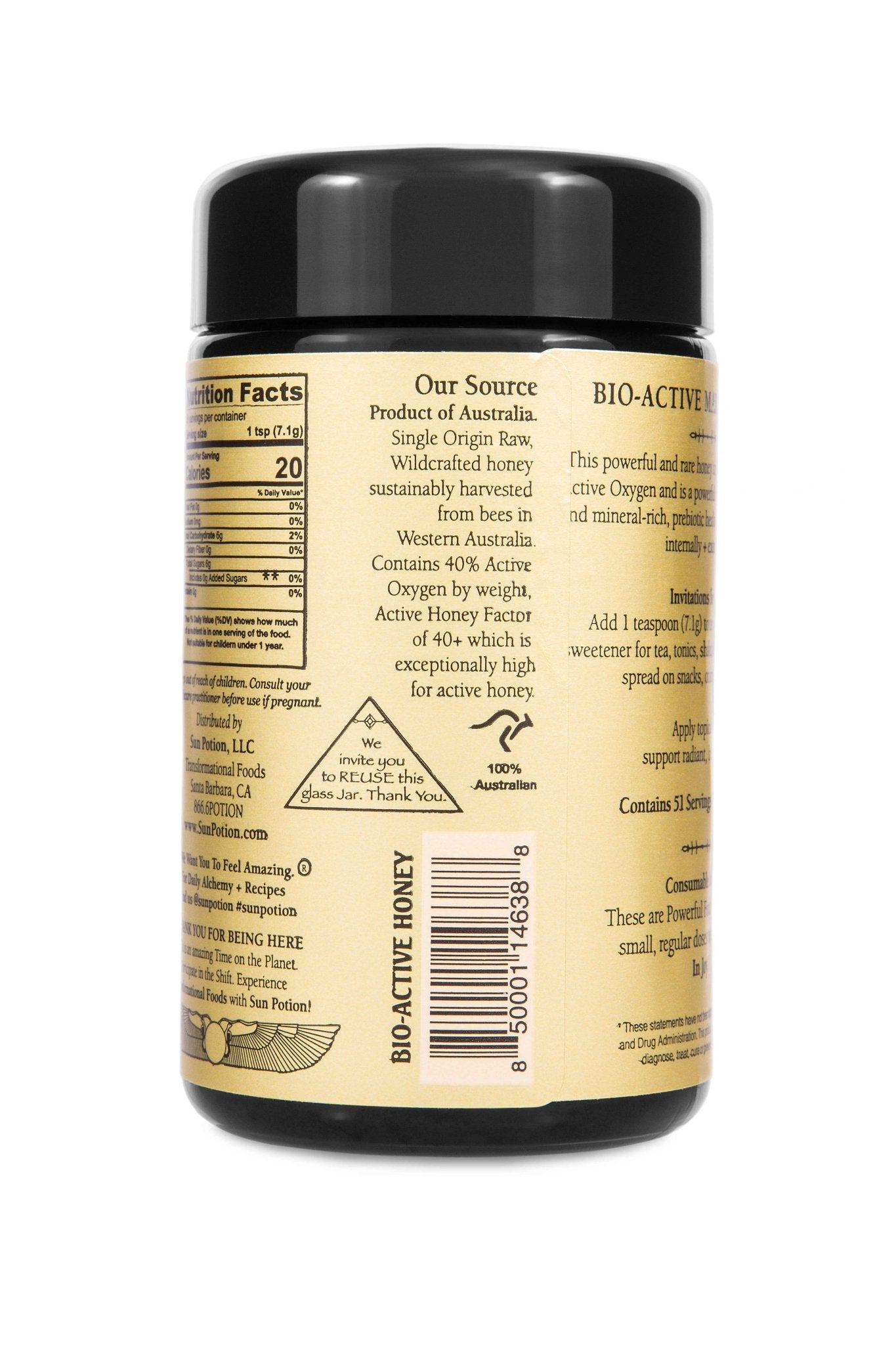 Sun Potion Bio - Active Honey