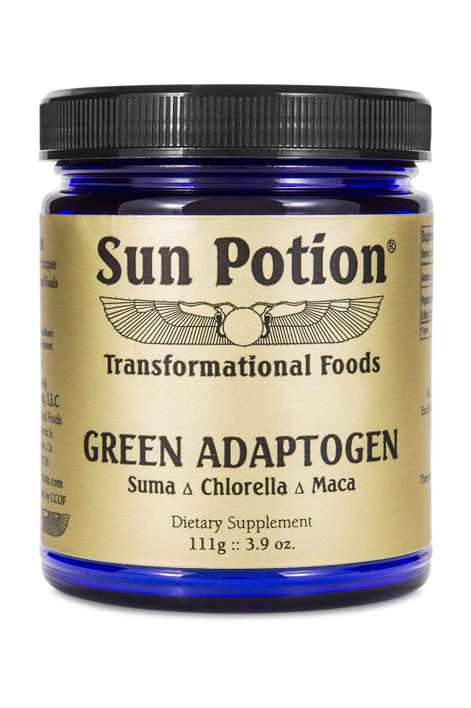 Sun Potion Green Adaptogen (Suma, Maca, Chlorella Blend)