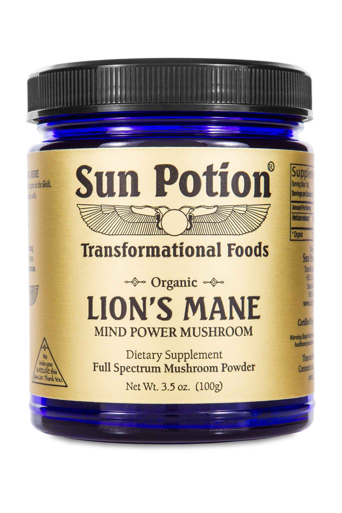 Sun Potion Lion's Mane (Organic) 100 grams