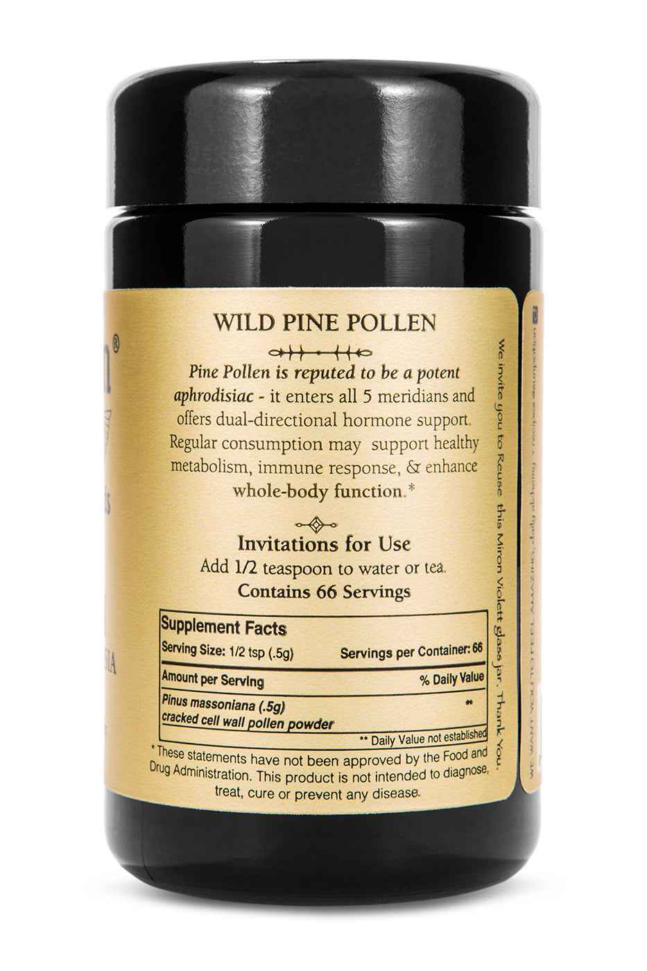 Sun Potion Mason Pine Pollen (Wildcrafted)