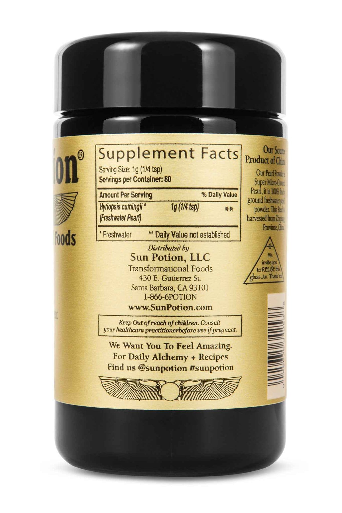 Sun Potion Pearl Powder (sustainable, freshwater)