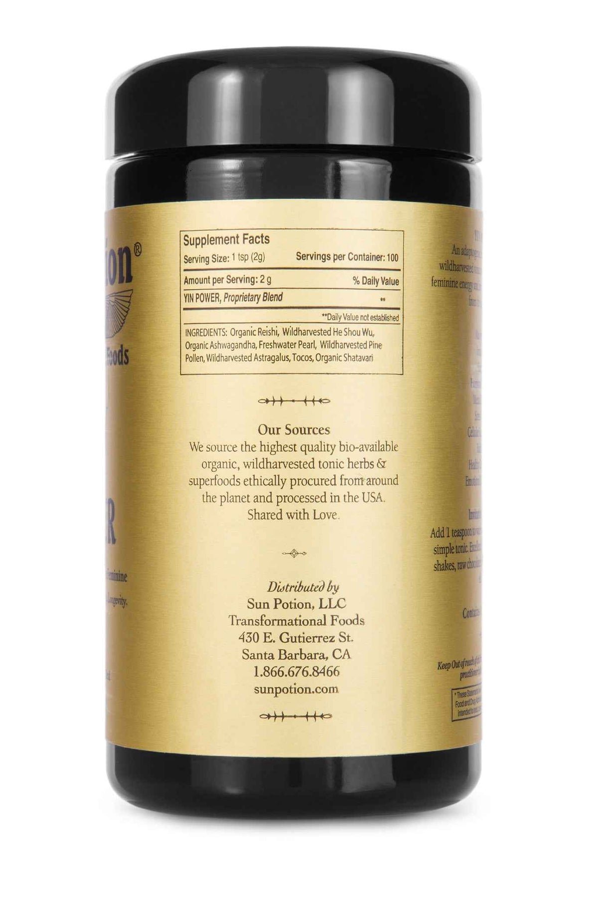 Sun Potion YIN POWER