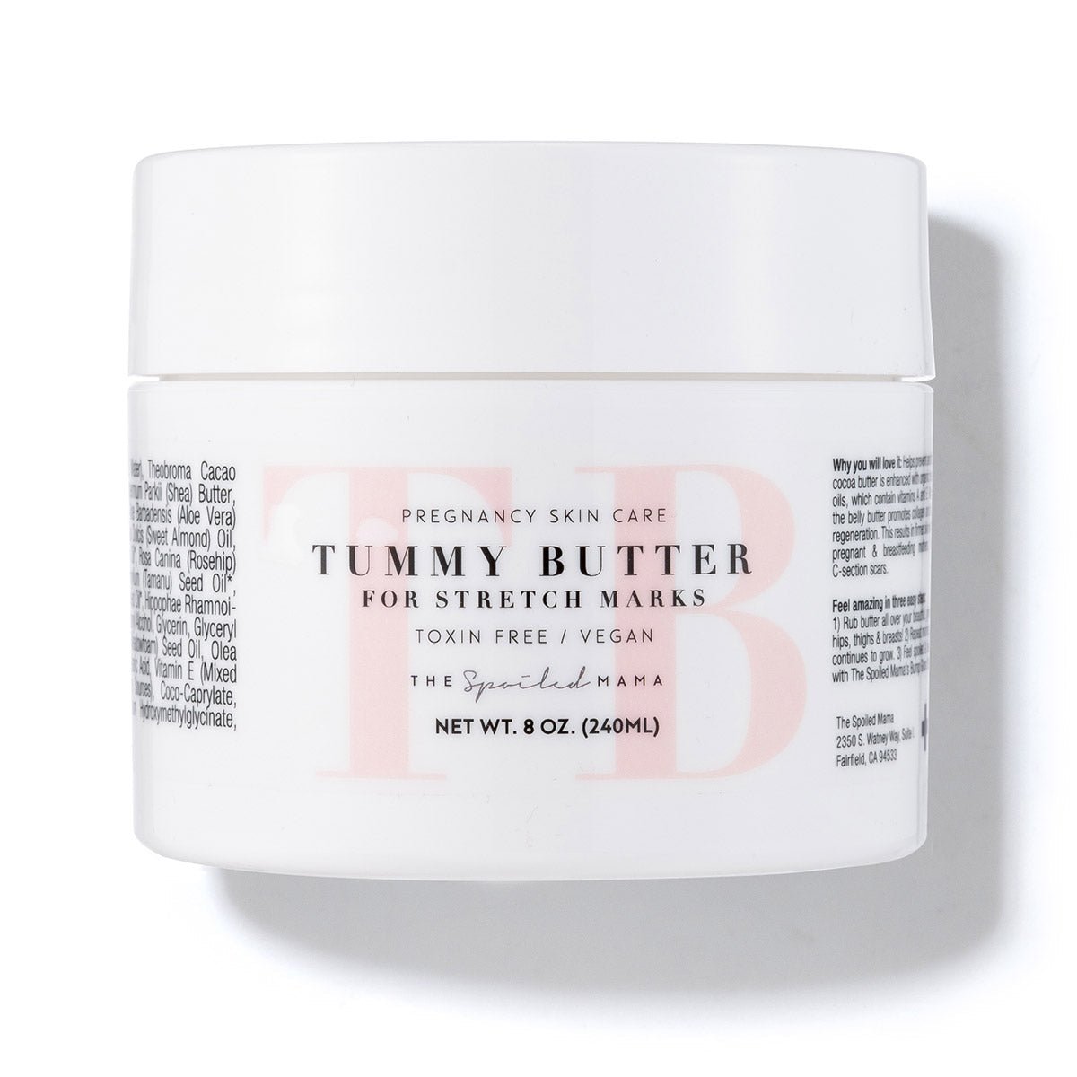 The Spoiled Mama Tummy Butter Post Pregnancy Stretch Mark Cream