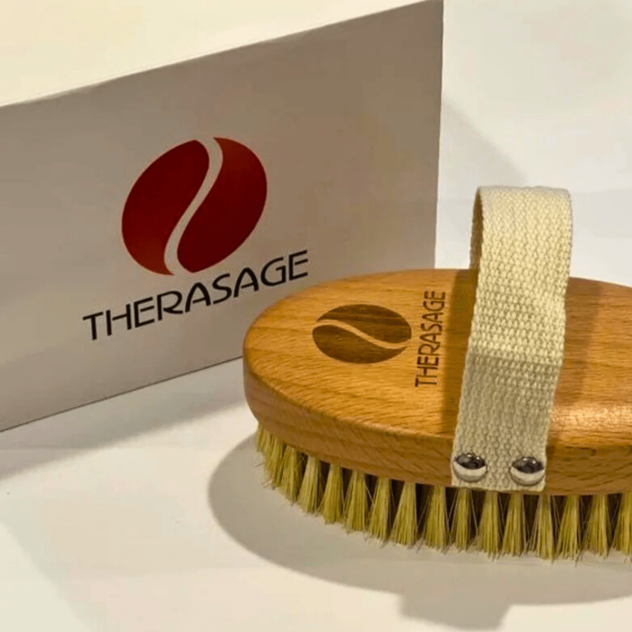 Therasage TheraBrush Dry Brush with Copper Bristles
