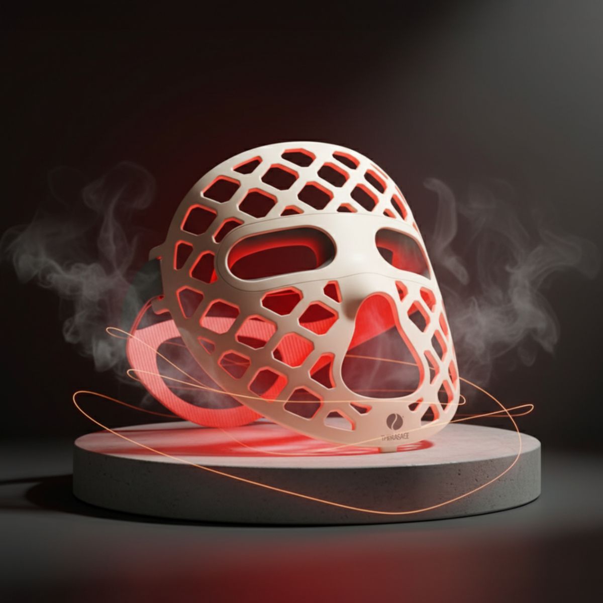 Therasage TheraGlow Mask2Go+™ LED Light Therapy Face Mask