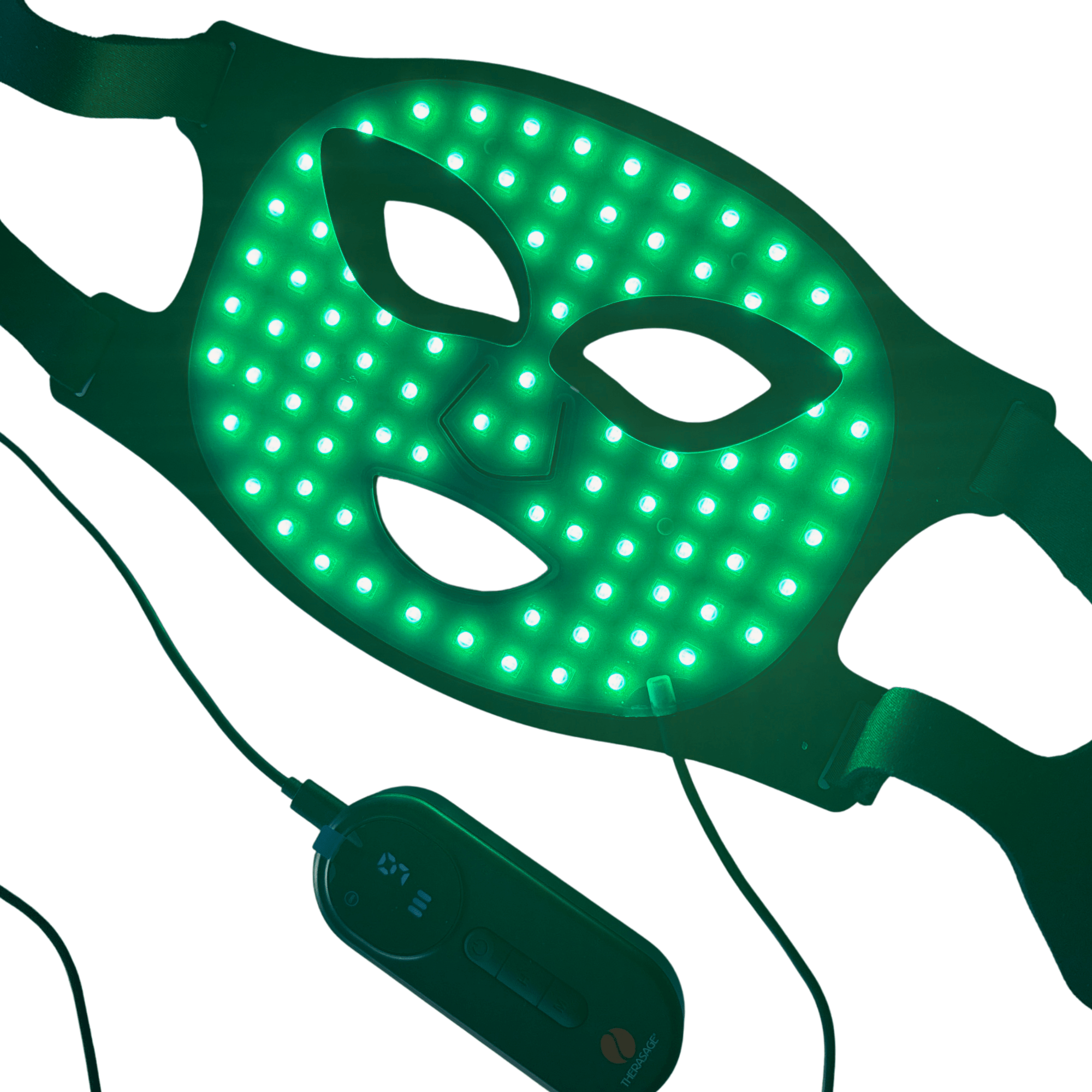 Therasage TheraGlow Mask2Go™ Red Light Therapy LED Face Mask