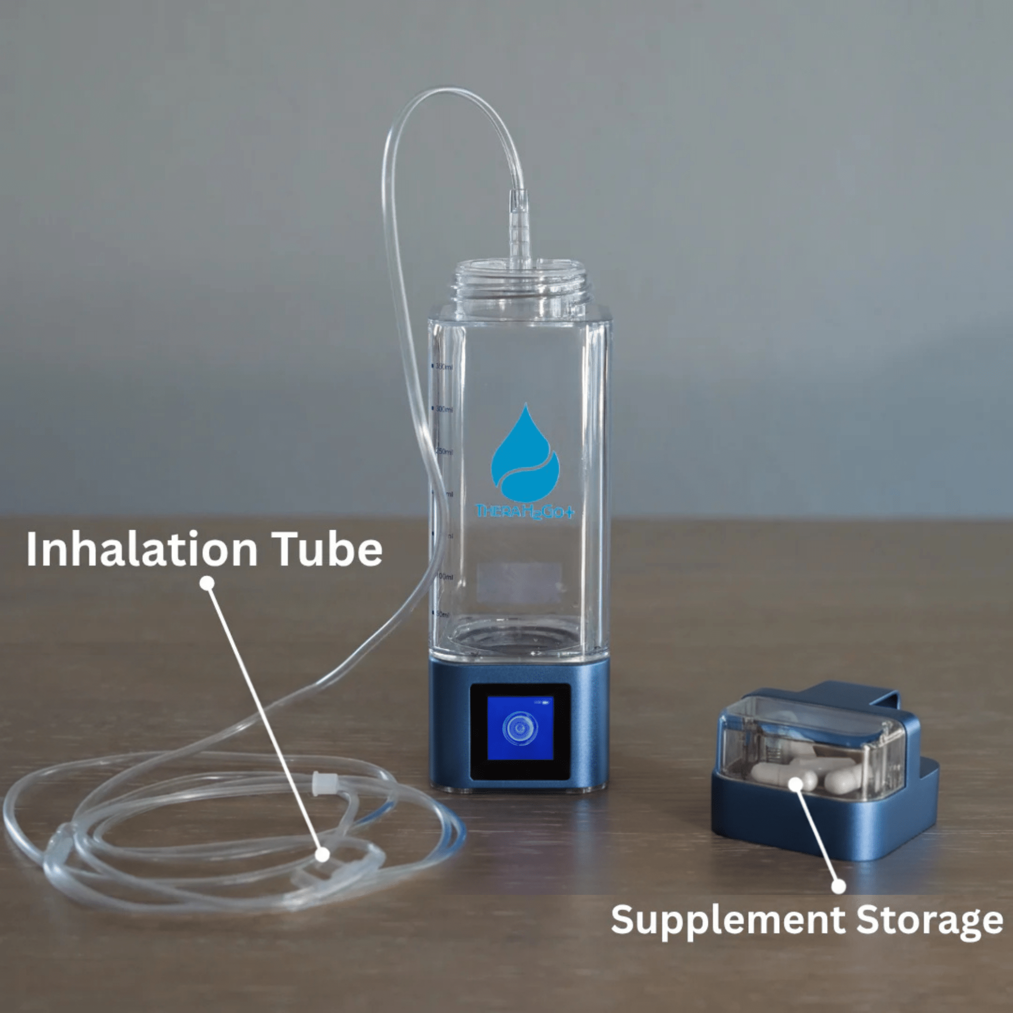 Therasage TheraH2Go+ Hydrogen Water Bottle & Inhalation Device
