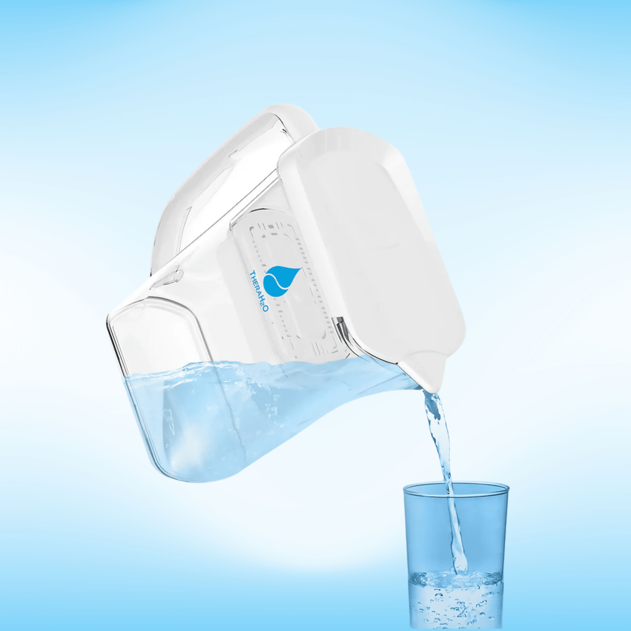 Therasage TheraH2O Water Filter Pitcher