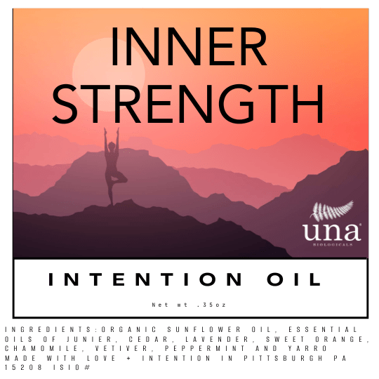 Una Biologicals® Inner Strength Intention Oil | Natural Fragrance | Una Biologicals