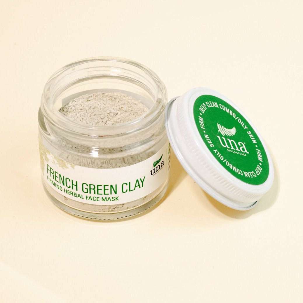 Una Biologicals® French Green Clay Firming Herbal Mask | Face Care | Una Biologicals Skin Care