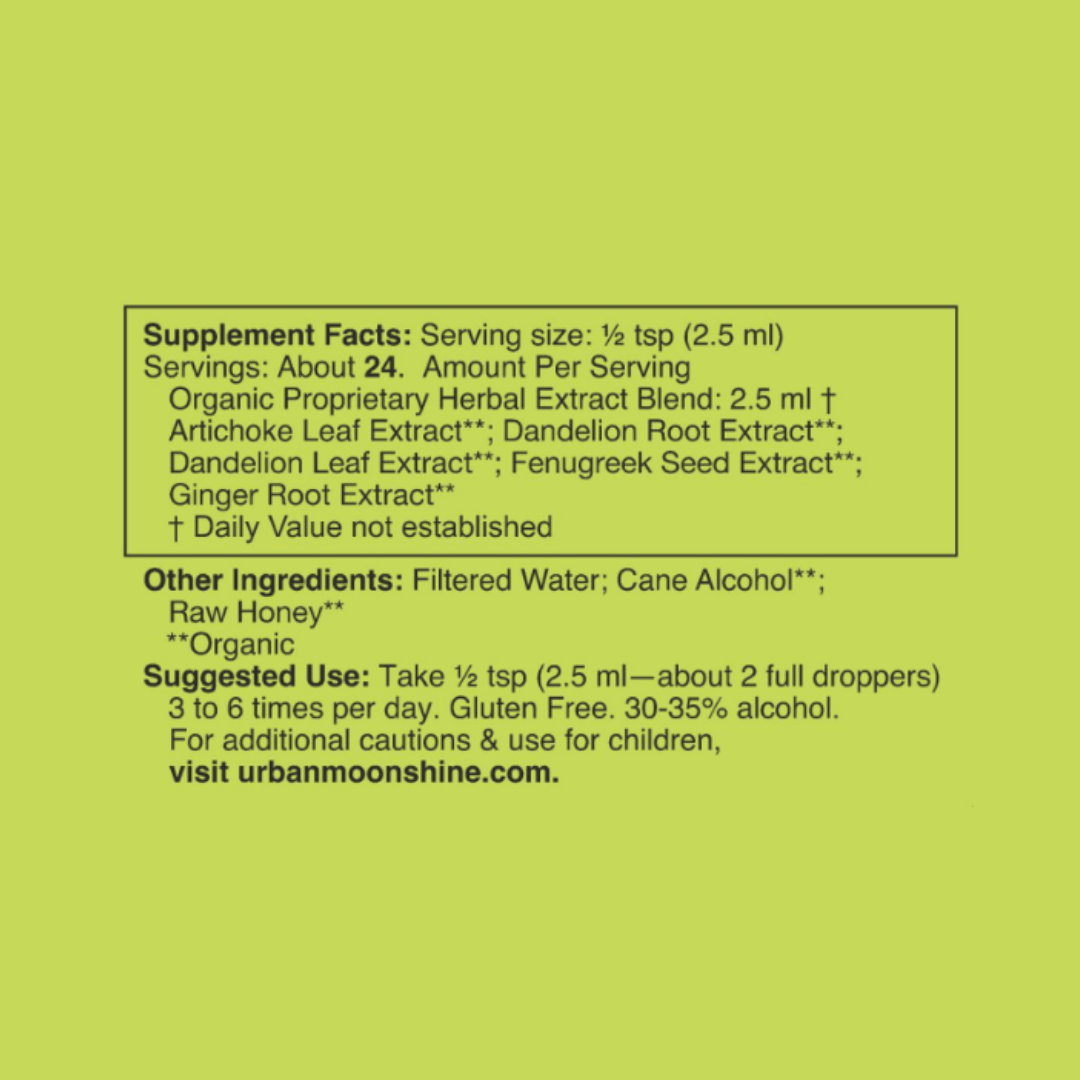 Urban Moonshine Healthy Liver Bitters