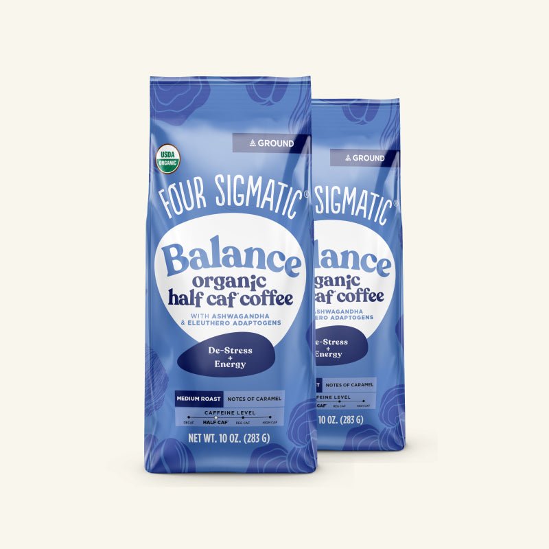 US Four Sigmatic Balance Half Caf Ground Coffee