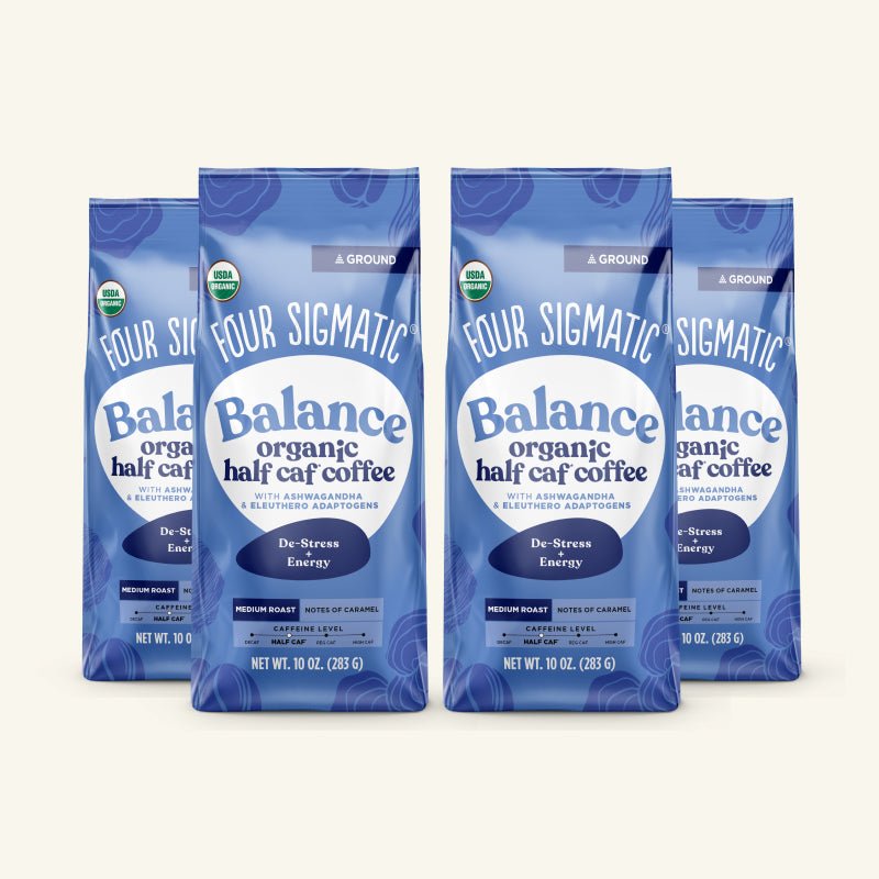 US Four Sigmatic Balance Half Caf Ground Coffee