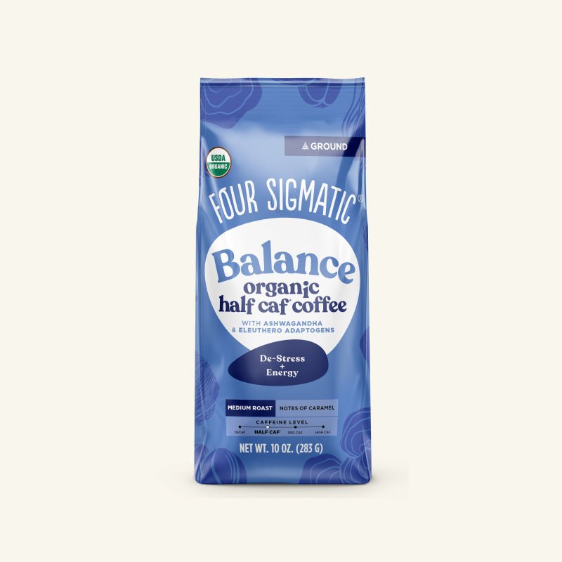 US Four Sigmatic Balance Half Caf Ground Coffee