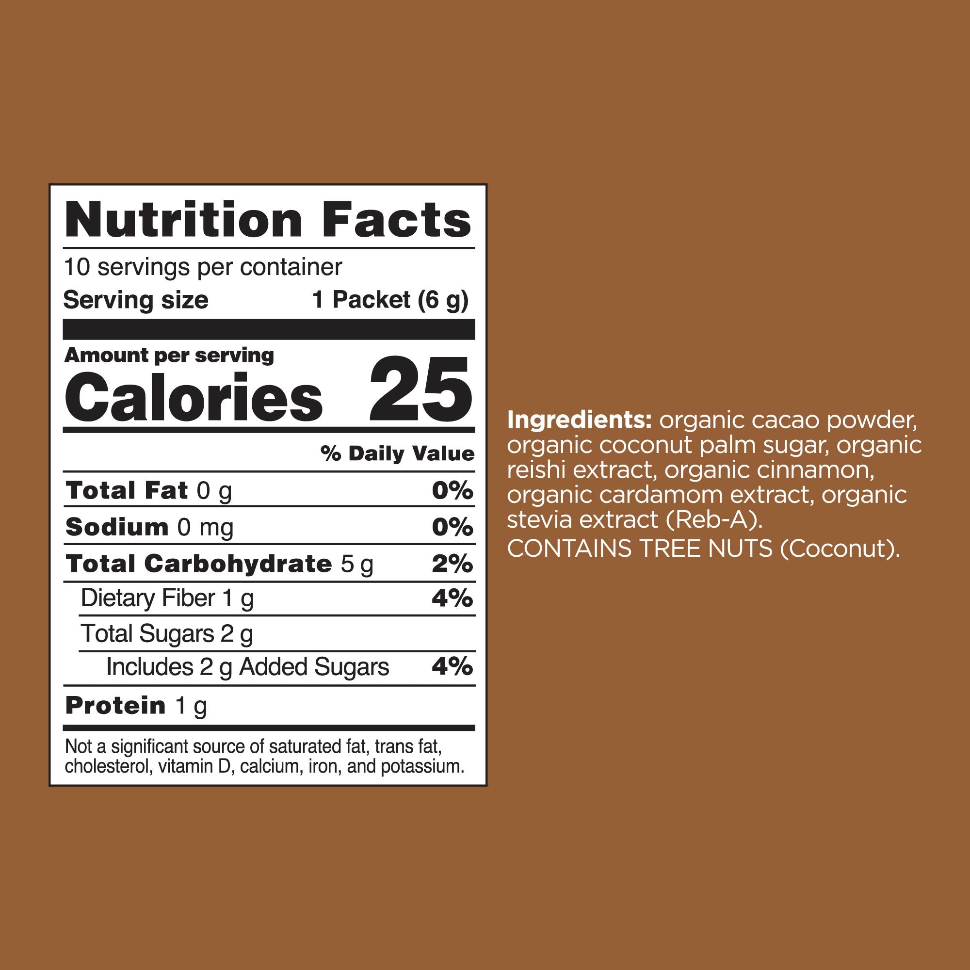 US Four Sigmatic Calm Cacao, Packets