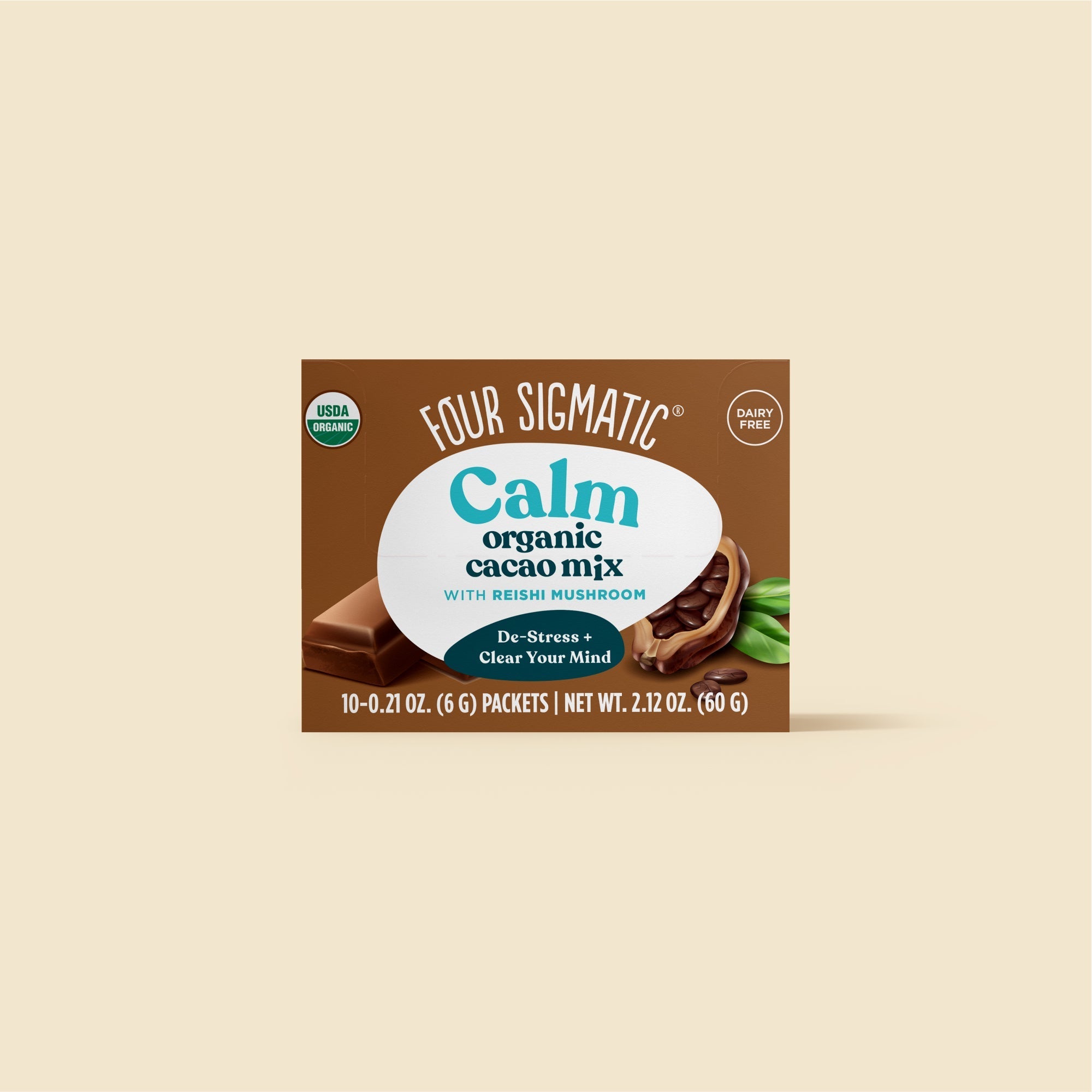 US Four Sigmatic Calm Cacao, Packets