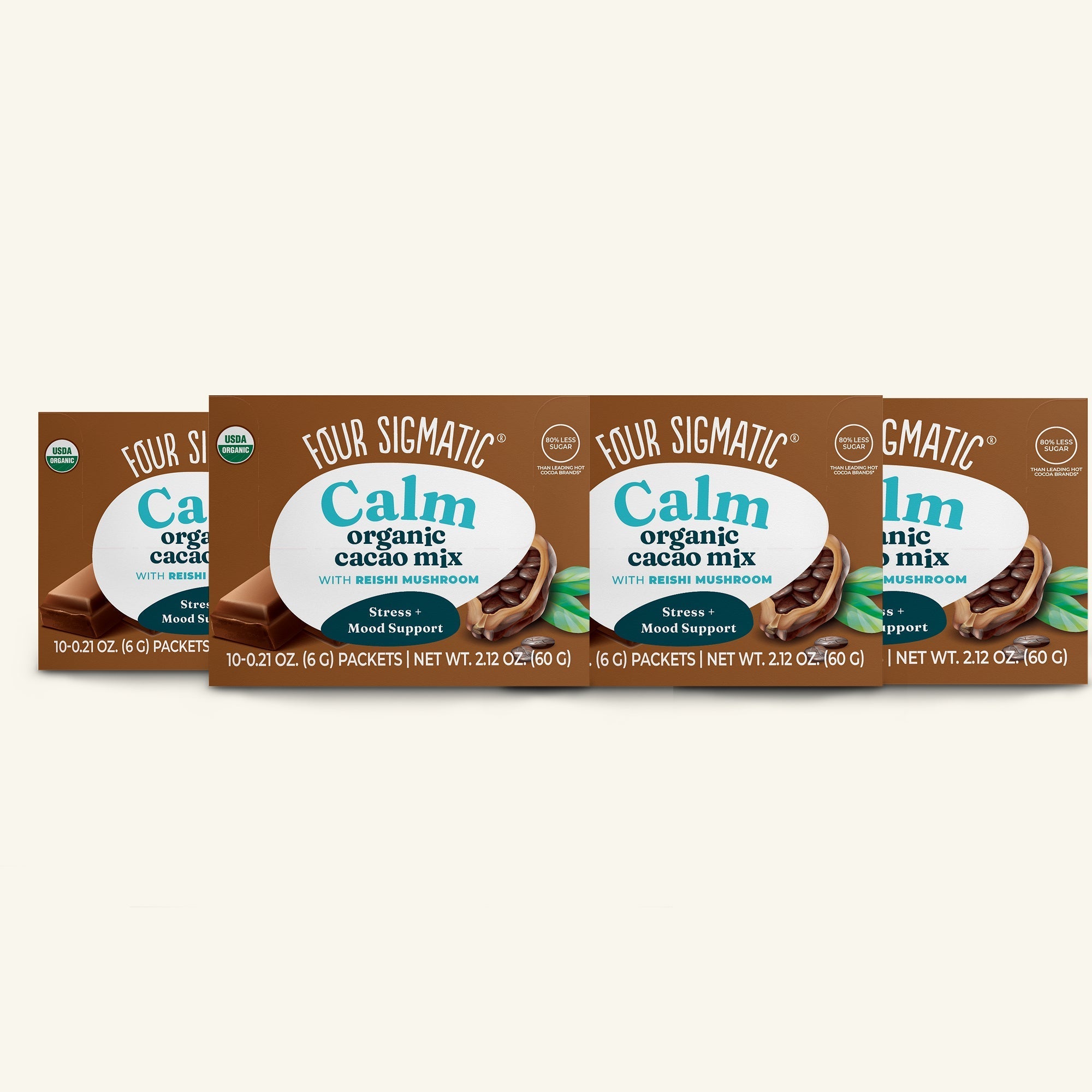 US Four Sigmatic Calm Cacao, Packets