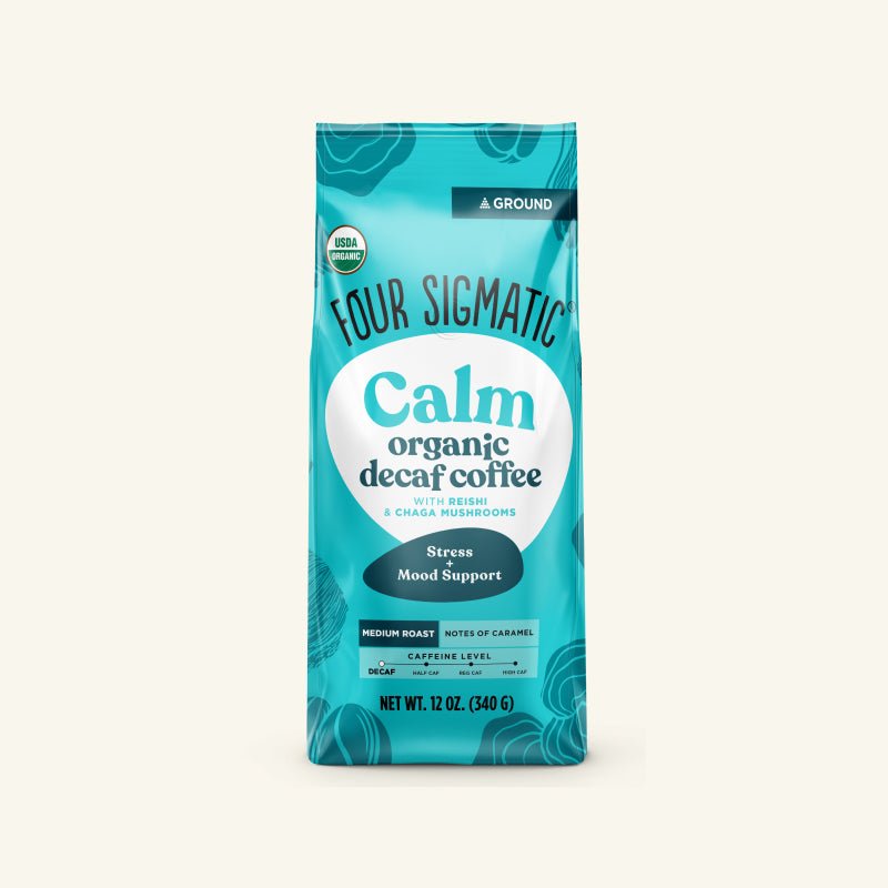 US Four Sigmatic Calm Decaf Ground Coffee - Medium