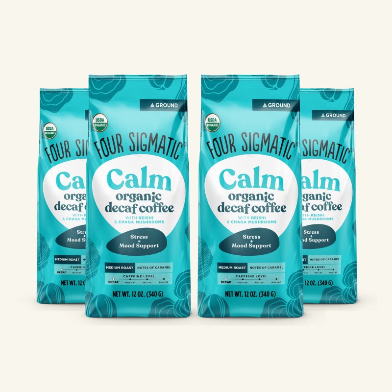 US Four Sigmatic Calm Decaf Ground Coffee - Medium