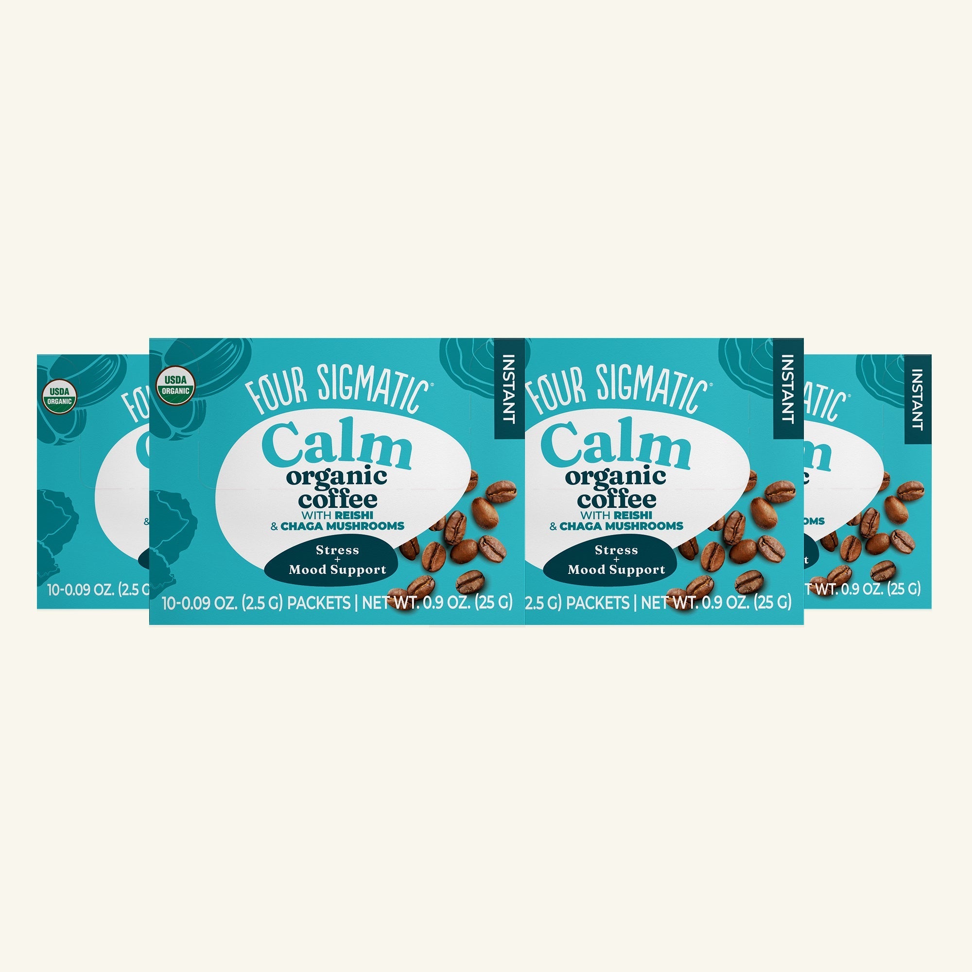 US Four Sigmatic Calm Instant Coffee, Packets