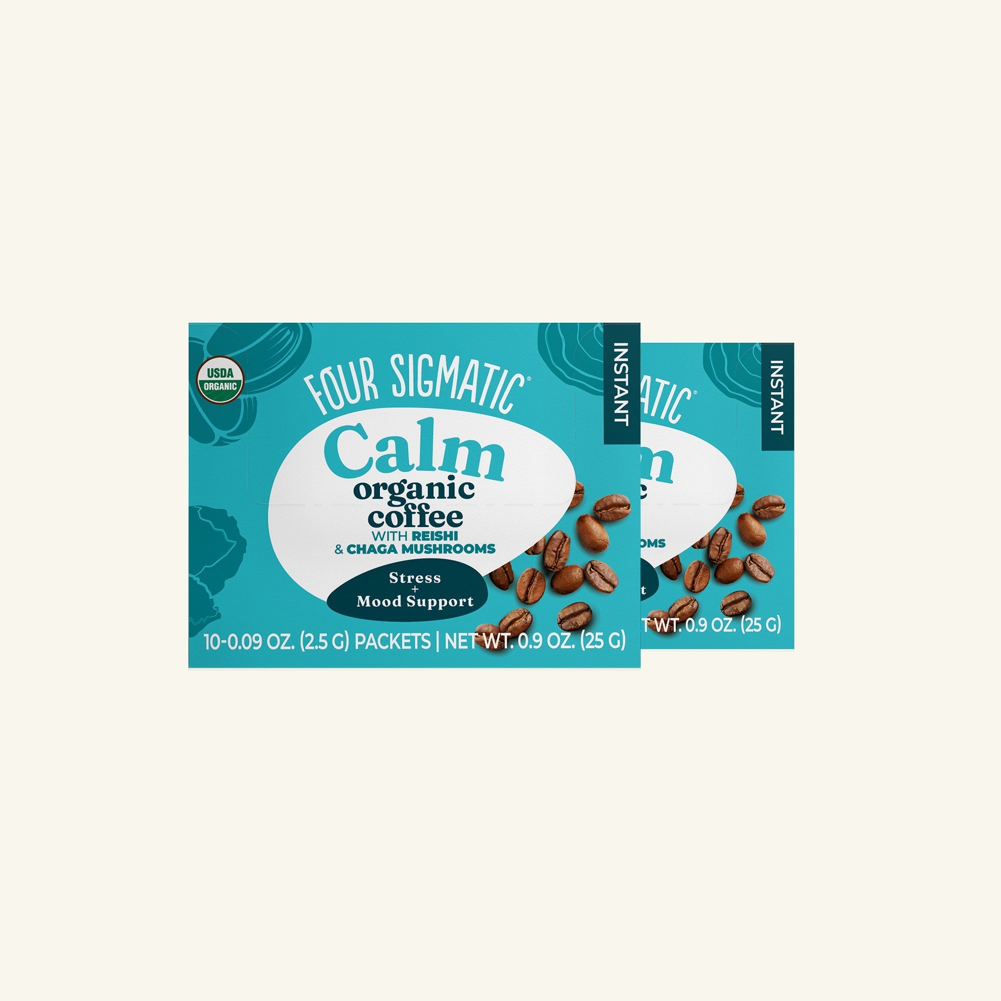 US Four Sigmatic Calm Instant Coffee, Packets
