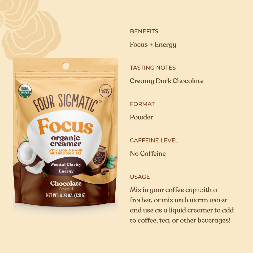 US Four Sigmatic Focus Creamer – Chocolate