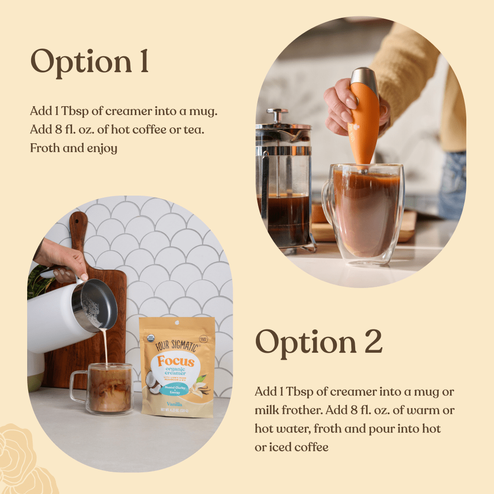 US Four Sigmatic Focus Creamer – Vanilla